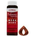 Color : MR2 - Light Intense Golden Copper L Oreal Preference Mega Reds Permanent Haircolor hair scalp beauty - Pack of 3 w/ Sleek Teasing Comb