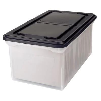 Office Depot Brand Stackable File Tote Box, Letter...