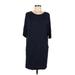 Lou & Grey Casual Dress: Black Dresses - Women's Size Medium