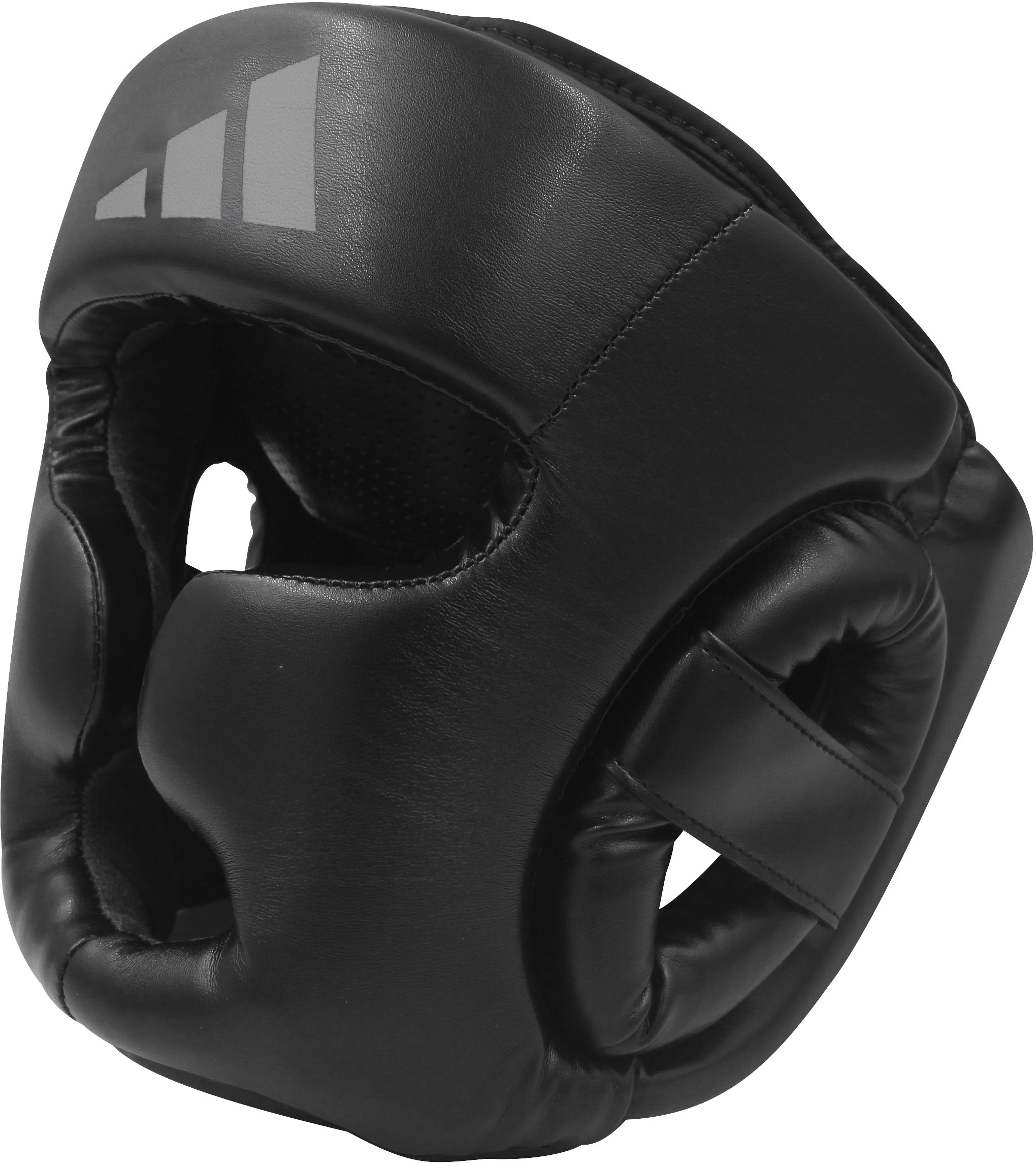 Kopfschutz ADIDAS PERFORMANCE "Speed Headguard" Gr. XL, schwarz (schwarz, grau), Protektoren, XL Image