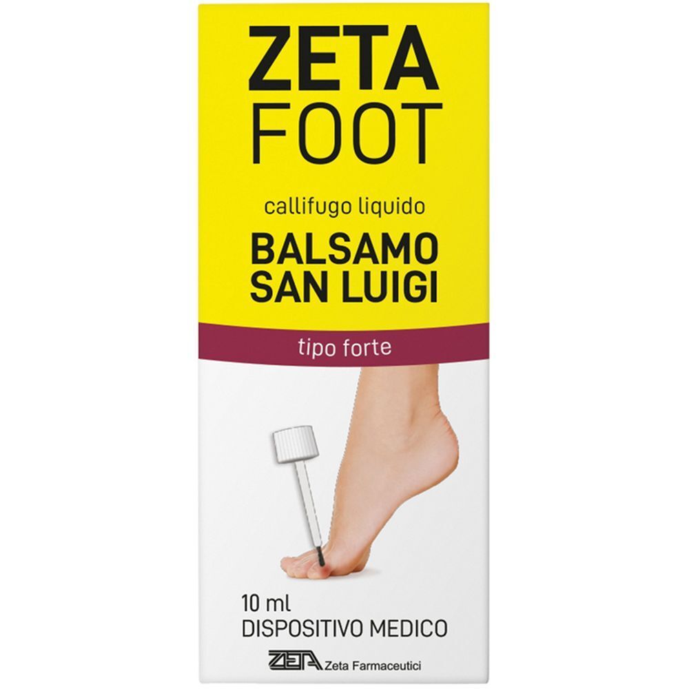 ZetaFoot Callifugo Liquido Balsamo San Luigi - Risparmia il 10% con co