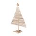 Park Hill Rustic Teak Wood Christmas Tree, 50 in. Metal in Brown | 60 H x 40 W x 19 D in | Wayfair XAB30204