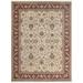 Brown/Red 146 x 109 x 0.25 in Area Rug - Isabelline Winfrieda Oriental Handmade Rectangle 9'1" x 12'2" Wool/Cotton Area Rug in Ivory/Red/Brown Wool/Cotton | Wayfair