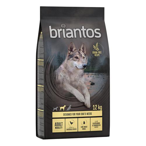 Briantos Adult Mobility Huhn & Kartoffel - GETREIDEFREIE Rezeptur - 12 kg