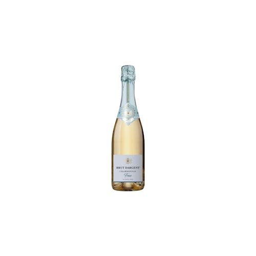 Brut Dargent Chardonnay Schaumwein alkoholfrei 6 Flaschen x 0,75 l (4,5 l)