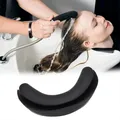 Coussin d'évier de lavage de cheveux en silicone oreiller de shampooing livres de coiffure repos