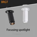 BRIGHTLED-Spot Lumineux Encastrable pour le Plafond Lumière à Ouverture Réglable Coupe 75mm 220V