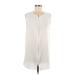 Jordan Taylor Casual Dress: Ivory Dresses - Women's Size Large