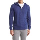 Mitch Hooded Half Zip Wool & Cashmere Sweater