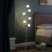 59" Silver Floral Display Dandelion LED Tree Floor Lamp - 58.5" Floor Lamp