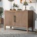 2-Door Wooden Storage Cabinet, Sideboard, Free Standing Cabinet