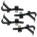 Mic Clip Drum Microphone Kit 4Pcs Drum Microphone Clip Shockproof Securing Clamp Holder Musical Instrument Supplies