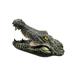 Floating Alligator Head Decoy Floating Crocodile Head Deter Animals Solution Float Gator for Pool