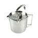 1.2L Stainless Steel Kettle Collapsible Outdoor Boil Water Hangable Pot Hot Soup Cookware for Mountaineering Camping Picnic