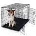 Foldable Dog Crate Wire Metal Dog Kennel W/Divider Panel Leak-Proof Pan & Protecting Feet Single & Double Door Small Medium & Large Dog Crate Indoor Wire Dog Cage 42â€� W/Double Doors