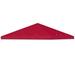 Replacement 10 X10 Gazebo Canopy Top Patio Pavilion Cover Sun Shade Polyester Single Tier-Burgundy