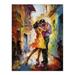 Salsa Latin Street Dance Colourful Dancing Painting Rhythm Body Energy Theatre Arts Artwork Extra Large XL Wall Art Poster Print