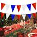 59ft Bunting Jubilee Flags Red White Blue Street Party Banner Decorate