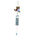 NEGJ Retro Metal Animal Wind Chime Ornaments Creative Balcony Courtyard Campanula Garden Wind Chimes Outdoor Indoor Decor Car Chandelier Ornament Winter Wind Sock Hanging Succulent for Car Hanging