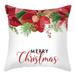 Kayannuo Christmas Decor Christmas Clearance Merry Christmas Linen Pillowcase Sofa Pad Set Home Decoration 18x18 Inch Christmas Ornaments