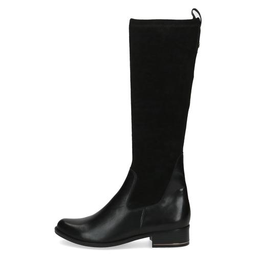 Stiefel CAPRICE Gr. 37,5, XS-Schaft, schwarz Damen Schuhe mit Stretch-XS-Schaft, bequeme Weite