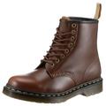 Schnürboots DR. MARTENS "Vegan 1460 Norfolk" Gr. 37, braun Damen Schuhe Stiefeletten