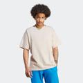 T-Shirt ADIDAS ORIGINALS "C Tee" Gr. L, beige (wonder beige) Herren Shirts T-Shirts