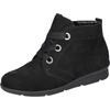 Schnürboots WALDLÄUFER "K-INGA", Damen, Gr. 5,5 (38,5), schwarz, Nubukleder, klassisch, Schuhe, Stiefelette, Bequemschuh in Komfortweite K = extraweit