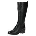 Stiefel CAPRICE Gr. 38, Normalschaft, schwarz Damen Schuhe Lederstiefel