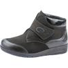 Klettschuh WALDLÄUFER "Mimi", Damen, Gr. 4,5 (37,5), schwarz, Nappaleder, Nubukleder, Lackleder, sportlich, Schuhe, in M-Weite