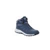 Wanderschuh JACK WOLFSKIN "WOODLAND 2 TEXAPORE MID W", Gr. 37,5, blau, Textil, Synthetik, sportlich, Schuhe, wasserdicht
