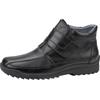 Winterboots WALDLÄUFER "Kai", Herren, Gr. 11 (46), schwarz, Nappaleder, elegant, Schuhe, mit Klettriemchen, H-Weite