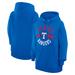 Women's G-III 4Her by Carl Banks Royal Texas Rangers City Graphic Pullover Hoodie