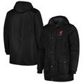 Men's Black Liverpool Winter Field Parka Hoodie Jacket