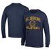 Men's Champion Navy UC Irvine Anteaters Stacked Logo Volleyball Jersey Long Sleeve T-Shirt