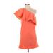 Alice + Olivia Cocktail Dress: Orange Dresses - Women's Size X-Small