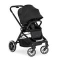 Hauck Move so Simply Pushchair, Black - Stroller, Reversible Seat, Compact & Foldable, with Raincover