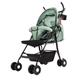 Syrisora Baby Folding Travel Stroller 5 Point Harness Universal Wheels Lightweight Stroller Green
