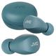 JVC HA-A6T Gumy Mini Wireless Bluetooth Earbuds, 23 Stunden Akku, Schnellladung, Touch-Steuerung, IPX4 (Grün)