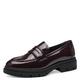 Tamaris Damen Slipper Vegan; BORDEAUX PATENT/rot; 38 EU