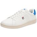 FILA Herren Crosscourt 2 F Sneaker, White-Prime Blue, 40 EU