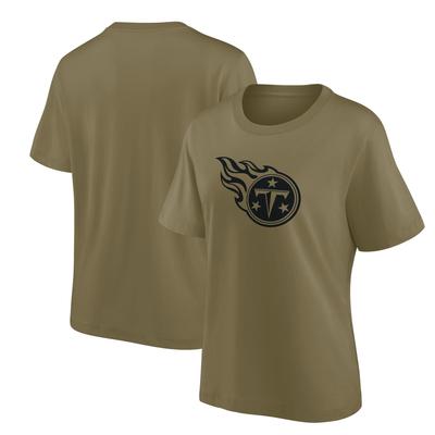 Tennessee Titans Übergroßes T-Shirt mit Mono-Logo-Grafik – Damen Image