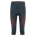 Odlo Men Functional underwear 3/4 pants PERFORMANCE WARM ECO, india ink, L