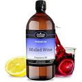 Mulled Wine Fragrance Oil, Perfume Oils for Christmas, Candles Making, Bath Bombs, Wax Melt, Soap & Oil Burners - Perfume Oils for Diffuser, Aromatherapy - Vegan Friendly & Made in UK - 1000ML
