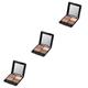 minkissy 3pcs 4 Makeup Eyeshadow 4 Color Eyeshadow Palette Makeup Eye Shadow Eyeshadow Makeup Matte