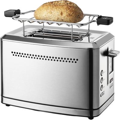 SOLIS OF SWITZERLAND Toaster "Flex Toaster" grau (edelstahl)