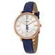 Women's Fossil Gold/Navy Detroit Tigers Jacqueline Leather Watch
