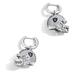 BaubleBar Las Vegas Raiders Helmet Huggie Earrings