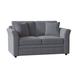 Braxton Culler Northfield 62" Flared Arm Loveseat w/ Reversible Cushions Cotton in Brown | 35 H x 62 W x 38 D in | Wayfair 550-019/0321-74