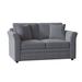 Braxton Culler Northfield 62" Flared Arm Loveseat w/ Reversible Cushions Cotton in Brown | 35 H x 62 W x 38 D in | Wayfair 550-019/0822-74